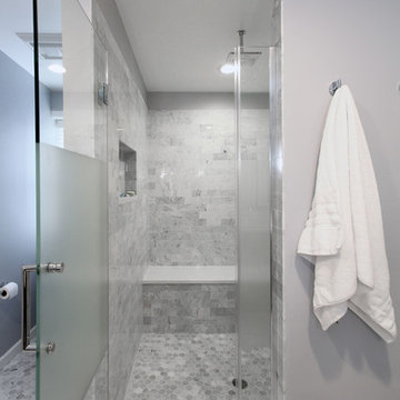 Enclosed Shower Door Partition Wall