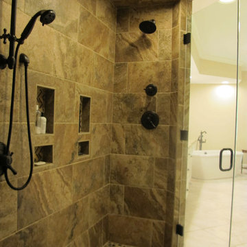 Enlarged Master Shower