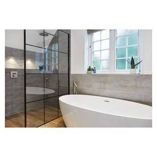 Ensuite wetroom in Thames Ditton - Industrial - Bathroom - Surrey - by Bathroom + Kitchen Eleven ...