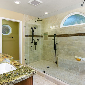 Escondido Master Bathroom Remodel with Roman Shower