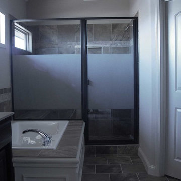 Etched Shower Door Samples
