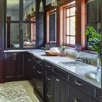 European Influenced Craftsman Home