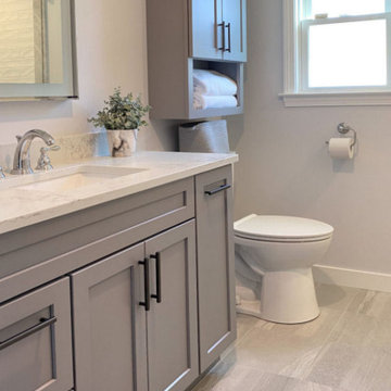 Expanded Bathroom in Melrose MA