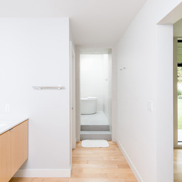 expanded master bath / view towards wet room