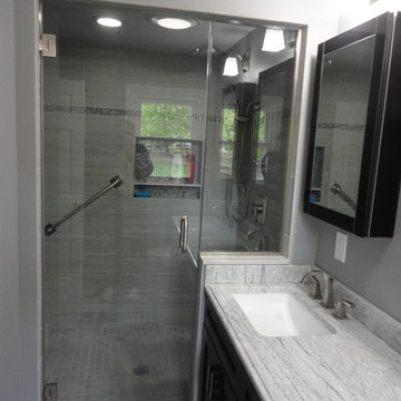 Expanding bathroom off M/B/R/ - Glen rock