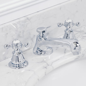 F2-0009-01-BX American 20th Century Classic Widespread Lavatory Faucet With Pop-