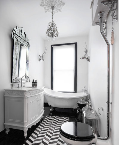 Eclectic Bathroom by Juliet Murphy Photography