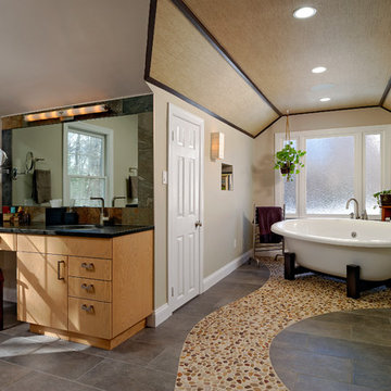 Fairfax Modern Rustic Master Bath