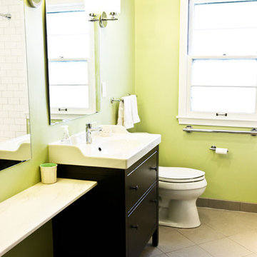 Falcoln Heights Comtemporary Bathroom Remodel