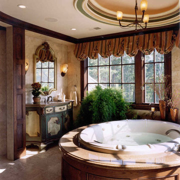 Family Residence, Custom Home, Master Bathroom