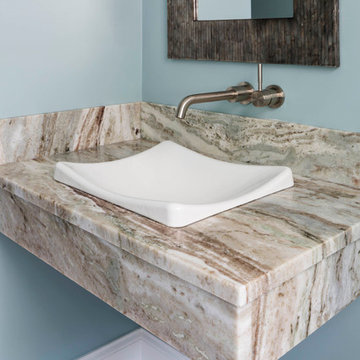 Fantasy Brown Quartzite Vanity