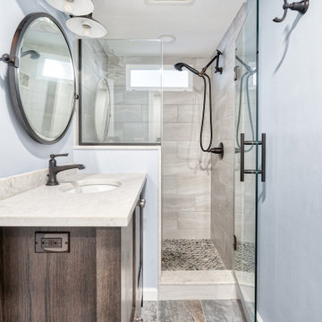 Farmhouse Basement Bath