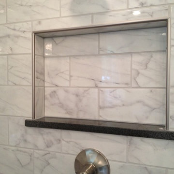 Faux Carrara Tiles
