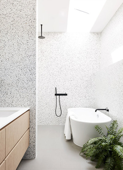 コンテンポラリー 浴室 by Zunica Interior Architecture & Design