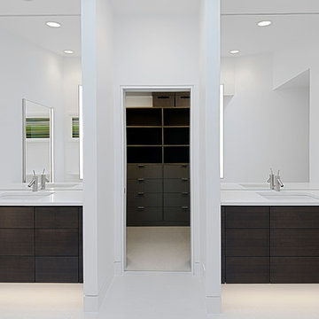 Floating Vanities- contemporary style