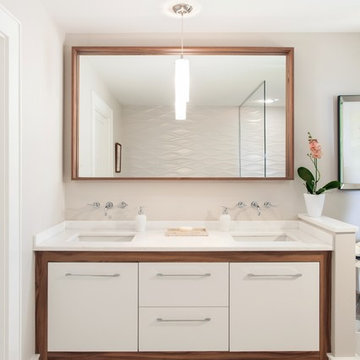 Floating Waves Bathroom