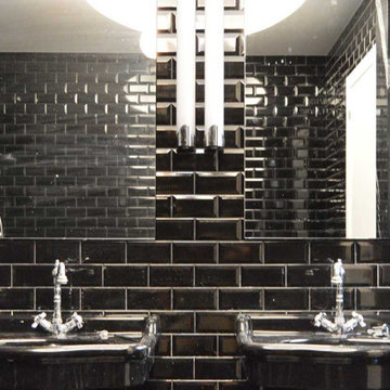 FLORIDABLANCA APARTMENT Black Bathroom