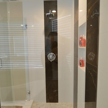 Fontana, CA - Contemporary Master Bathroom Remodel