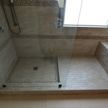 Fontana, Transitional Master & Guest Bathroom Remodel