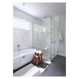 Forest Hills Modern Farmhouse - Transitional - Bathroom - Dallas - by ...