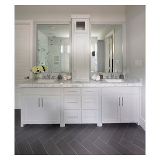 Forest Hills Modern Farmhouse - Transitional - Bathroom - Dallas - by ...