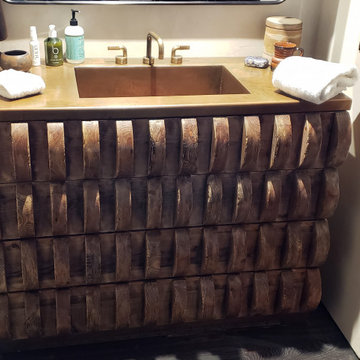 Formed Copper Countertop