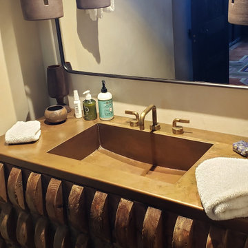 Formed Copper Countertop