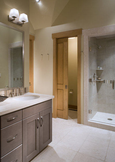 Contemporary Bathroom by David Johnston Architects