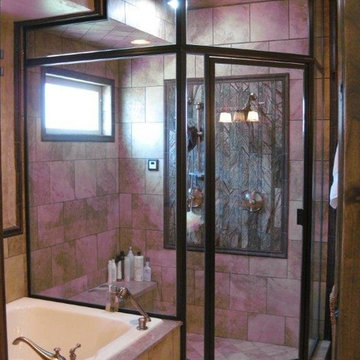 Framed Glass Shower