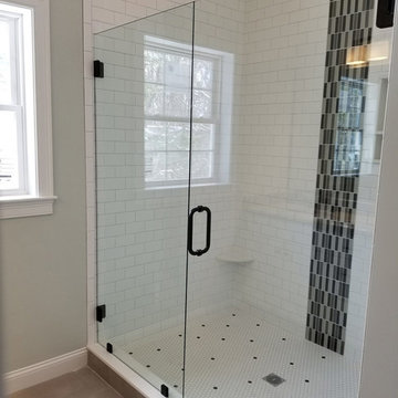 Frameless Glass Shower Door in Foxboro MA