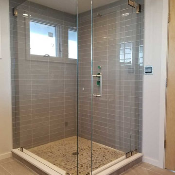 Frameless Glass Shower Enclosure on Long Beach in Plymouth MA