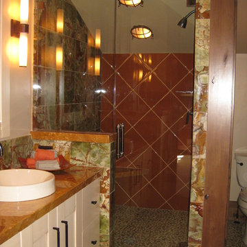 Frameless Shower Door and Panel