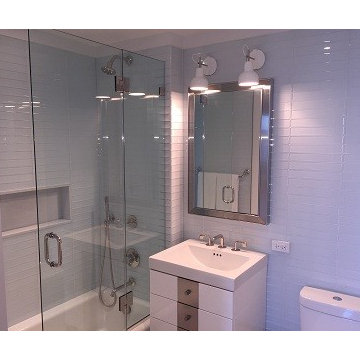 Frameless Shower Doors, Glass Enclosures, Kitchen Glass Cabinet and Wall Mirrors