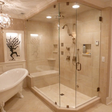 Frameless shower doors