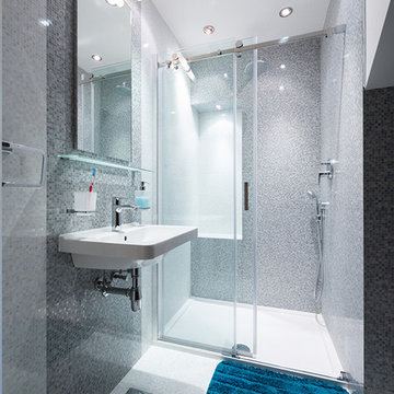 Frameless Single Sliding Shower Doors