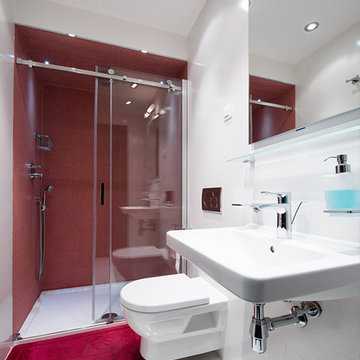 Frameless Single Sliding Shower Doors