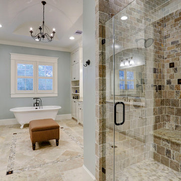 French Country in Garden Oaks - Master Bathroom