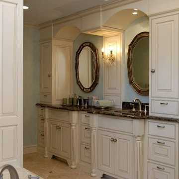 French Country Master Bathroom Suite