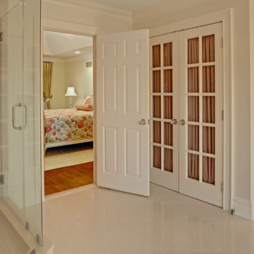 FRENCH DOORS- LINEN CLOSET