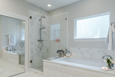 Fresh & Bright Master Bathroom