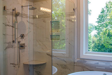 Inspiration for a bathroom remodel in Raleigh
