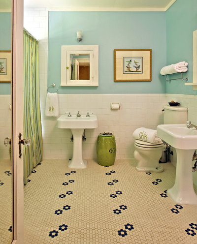 Traditional Bathroom by Dona Rosene Interiors