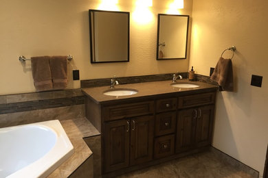 Bathroom - traditional bathroom idea in Denver