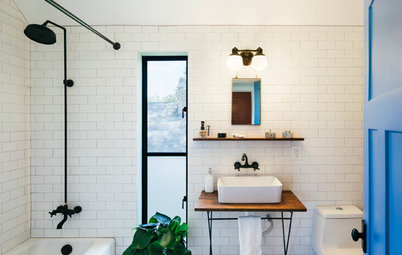 Idée récup' : Détournez des meubles pour équiper votre salle de bains