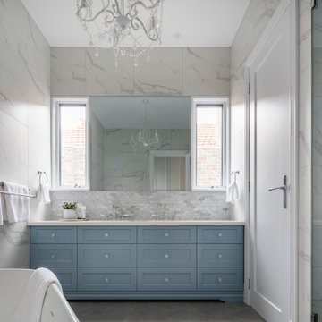Gardenvale Project Hamptons Style Master Ensuite