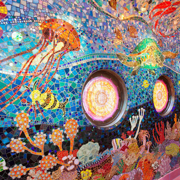 "Gaudi Submarine" bathroom - San Francisco, CA