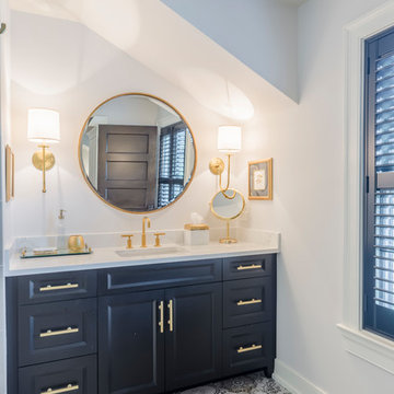 Geneva Transitional Home with Farmhouse Kitchen