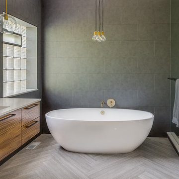 Geometric Bathroom