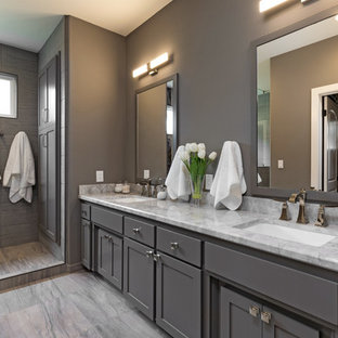 75+ Moderne Badezimmer mit blauen Fliesen Ideen & Bilder - Juni 2021