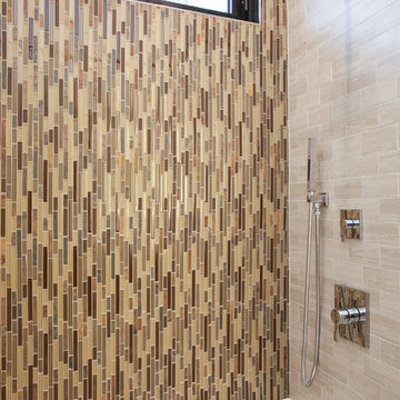 Glass and Slate Medley Accent Wall Tile